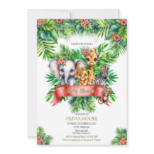 Safari Baby Shower Wild One ist unterwegs