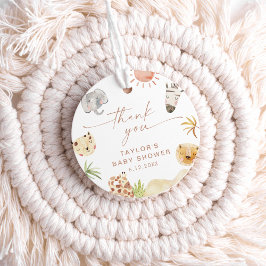 SAFARI Baby Showmarke Geschenkanhänger