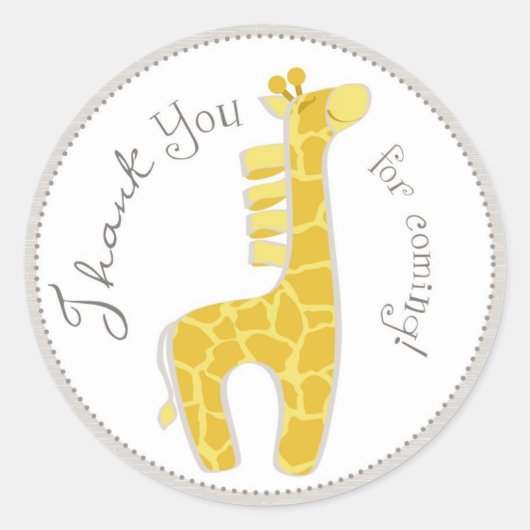 Safari Baby Sticker GIR4 (Vorderseite)