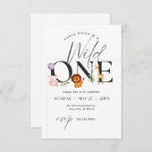 Safari-Babydusche Einladung (Vorne/Hinten)