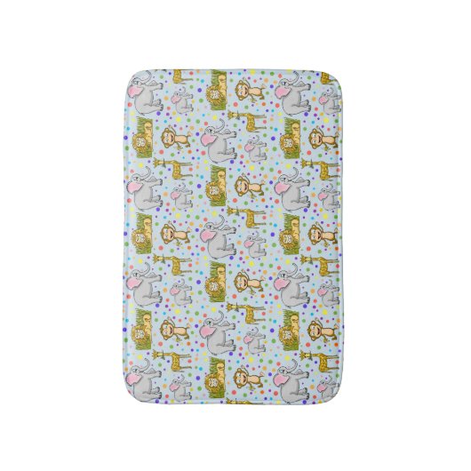 Safari Bath Mat Badematte (Vorderseite Vertikal)