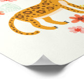 Safari Begrüßungszeichen, Dschungelsafari Party De Poster (Ecke)