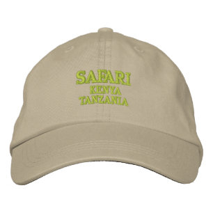 Safari Bestickte Kappe