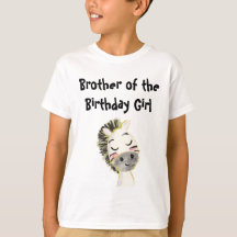 Safari Birthday Brother T - Shirt