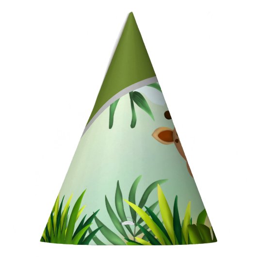 Safari Birthday Giraffe Partyhütchen (Links)