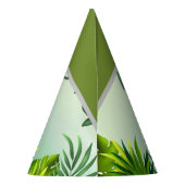 Safari Birthday Lion Partyhütchen (Rückseite)