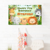 Safari Birthday Party Banner (Insitu)