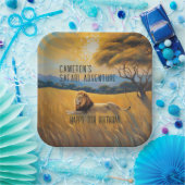 Safari Birthday Party Pappteller (Party)