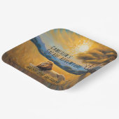 Safari Birthday Party Pappteller (Gewinkelt)