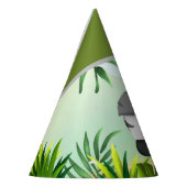 Safari Birthday Zebra Partyhütchen (Links)