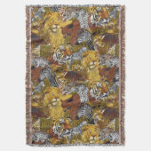 Safari Blanket Decke (Vorderseite Vertikal)