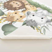 Safari Blanket - Individuelle Jungle-Babydecke Sherpadecke (3/4)