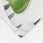 Safari Blanket mit Personalisierter Nachricht Fleecedecke (Ecke)