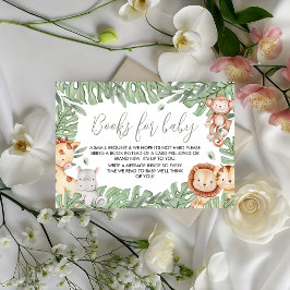 Safari Books for Baby Card Begleitkarte