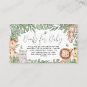 Safari Books for Baby Card Begleitkarte (Vorderseite)