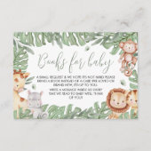 Safari Books for Baby Card Begleitkarte (Vorderseite)