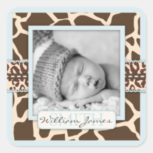 Safari Boy Foto Sticker