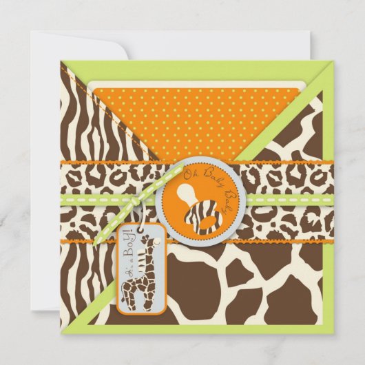 Safari Boy Green Square (Vorderseite)