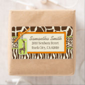 Safari Boy OR Shipping Label (Insitu)