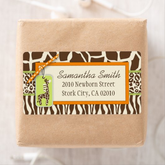 Safari Boy OR Shipping Label (Insitu)