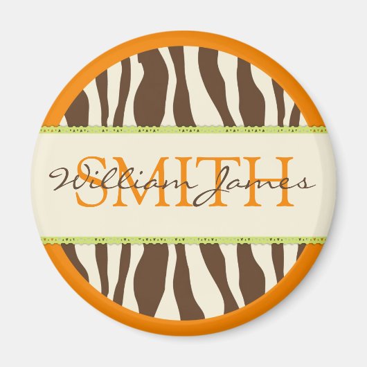 Safari Boy Orange Magnet 2B (Vorne)