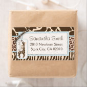 Safari Boy Shipping Label (Insitu)