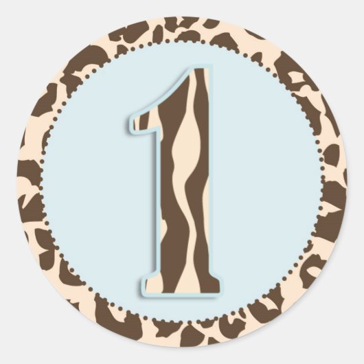 Safari Boy Sticker 2 (Vorderseite)