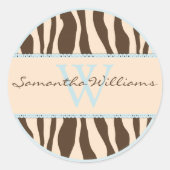 Safari Boy Sticker D ZEB2 (Vorderseite)