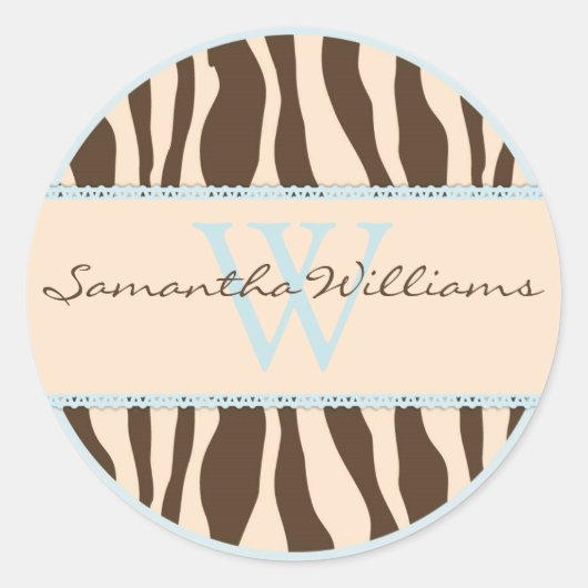 Safari Boy Sticker D ZEB2 (Vorderseite)