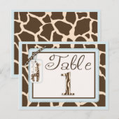 Safari Boy Table Postcard 1 Postkarte (Vorne/Hinten)