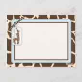 Safari Boy TY Postcard Postkarte (Rückseite)