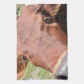 Safari Brown Cow Geschirrtuch (Vertikal)