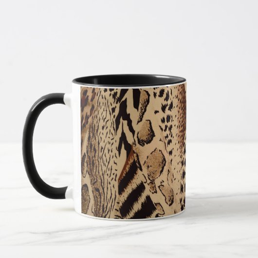 Safari Brown Tasse (Links)