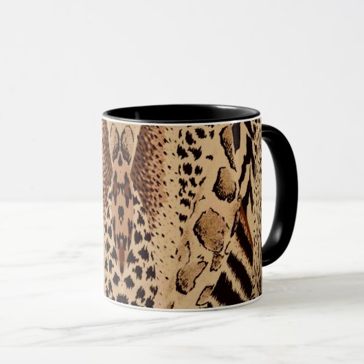 Safari Brown Tasse (VorderseiteRechts)