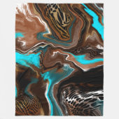 Safari Burst Fleecedecke (Vorderseite)