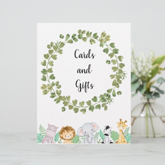 Safari Cards und Gifts Poster (Stehend Vorderseite)