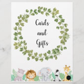 Safari Cards und Gifts Poster (Rückseite)