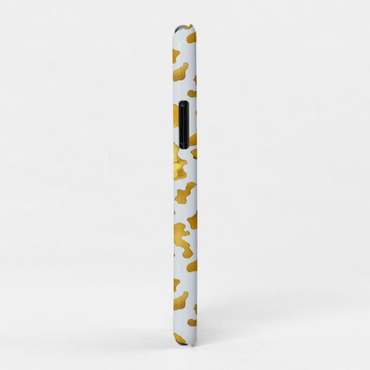 Safari Chic Gold Leopard Print Case-Mate iPhone Hülle (Hinten/Rechts)