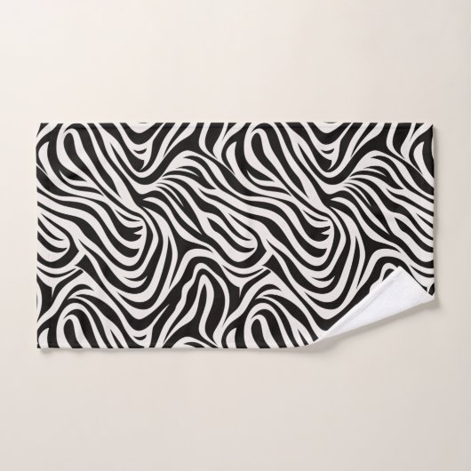 Safari Chic Zebra Badhandtuch Set (Handtuch)