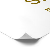 Safari Circus Carnival Balloon Baby Dusche Willkom Poster (Ecke)