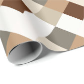 Safari Colors Geometric Lattice Geschenkpapier (Rolleneckpunkt)