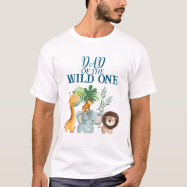 Safari Dad of the Wild One Shirt
