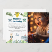 Safari, danke für die Karte, mit Foto (Vorne/Hinten)