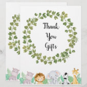 Safari danke Ihnen Geschenke Poster (Vorne/Hinten)