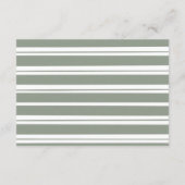 Safari Diaper Raffle Card Begleitkarte (Rückseite)