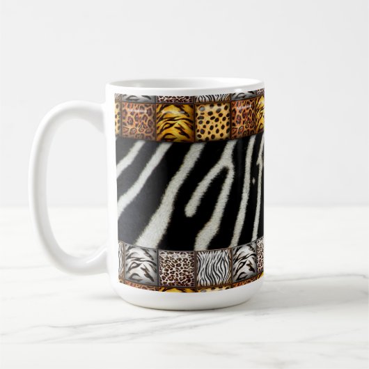Safari-Drucke Kaffeetasse (Links)