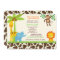 Safari-Dschungel-Zoo-Babyparty-Einladungen