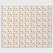 Safari-Dschungeltiere Geschenkpapier (Flach)