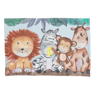 Safari-Dschungeltiere Pillowcase Kissenbezug