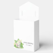 Safari-Elefant Happy Birthday Favor Box Geschenkschachtel (Geöffnet)